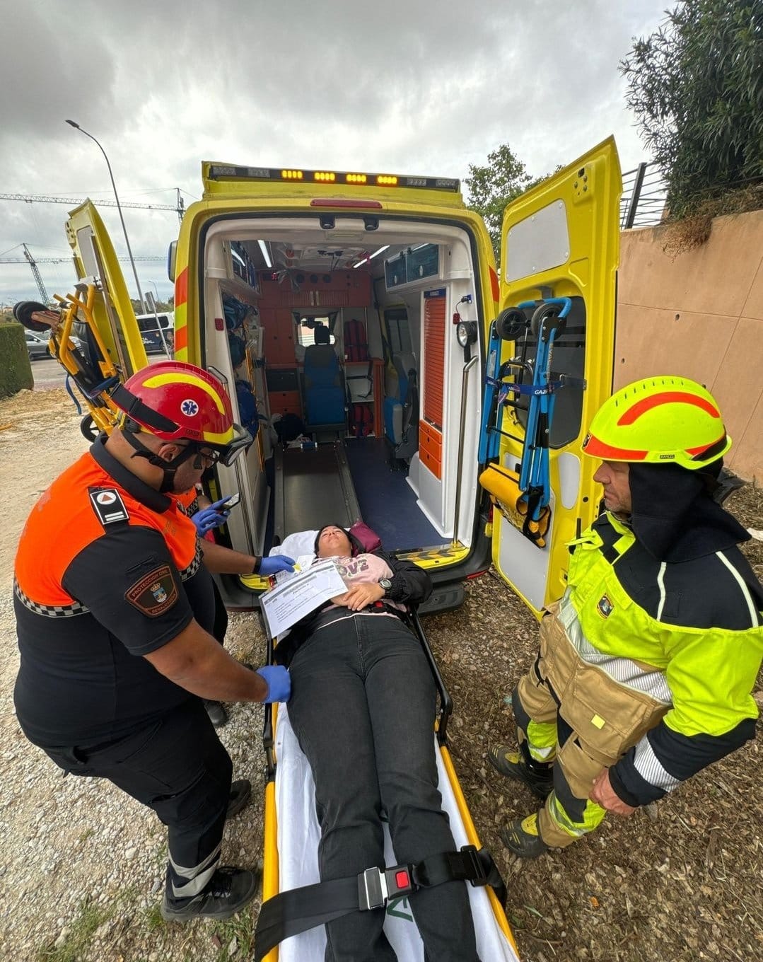 Traslado paciente IMV